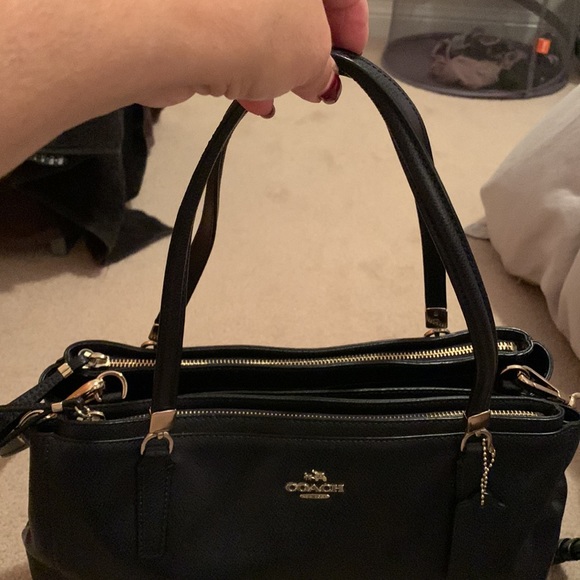 Coach leather shoulder bag - Picture 5 of 8